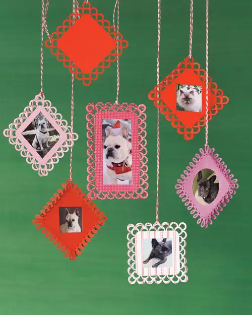 DIY Pet-themed Christmas Ornaments