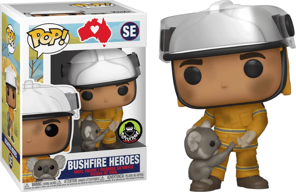 australian firefighter funko pop